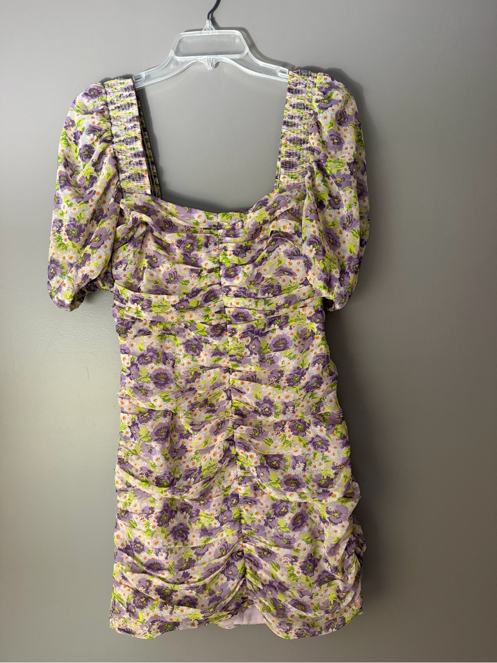 Zara women’s size medium floral mini dress